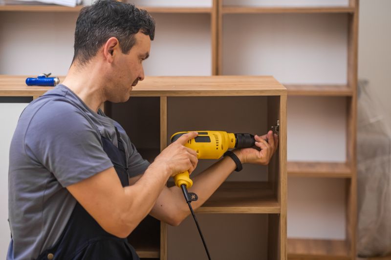 Built In Bookshelves Installation in Raleigh, NC