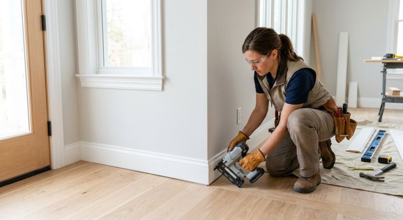 Custom Wood Trim Installation in Kansas City, KS