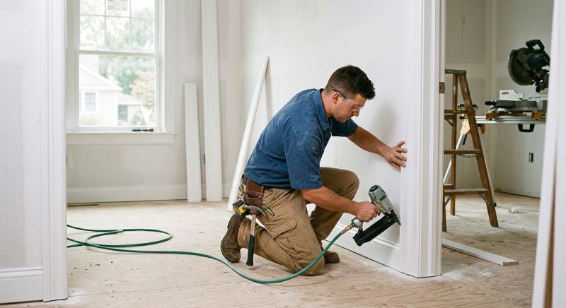 Floor Trim Installation in Kansas City, KS