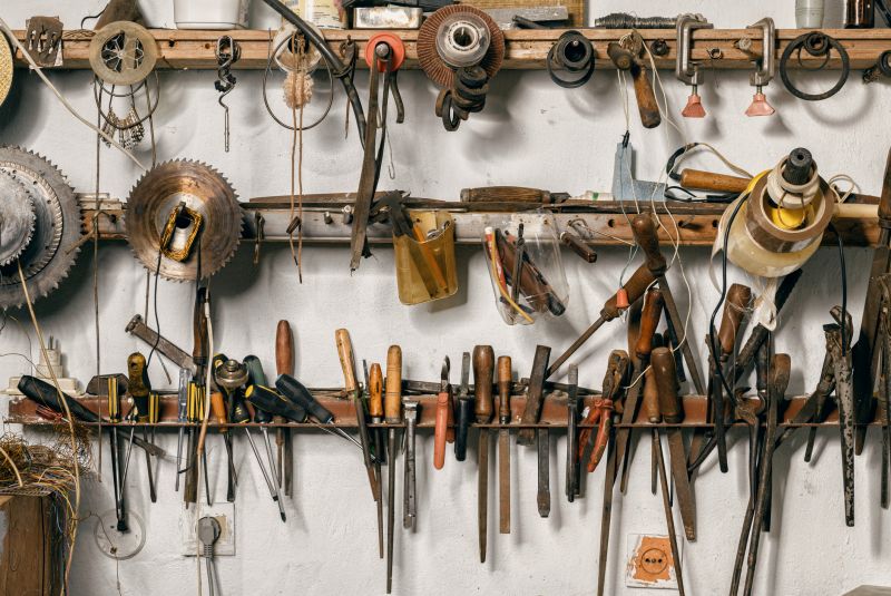 Garage Tool Rack Installation in Raleigh, NC