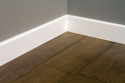 Add a Decorative Trim to the Base of the Wall!
